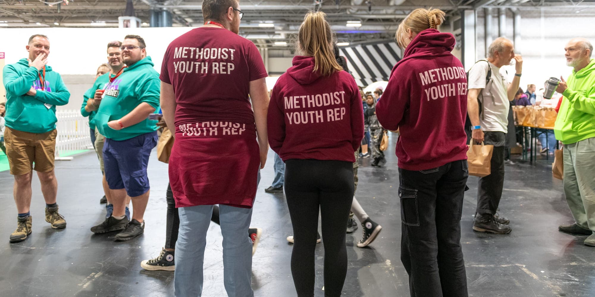 Methodist Youth Reps at 3Generate